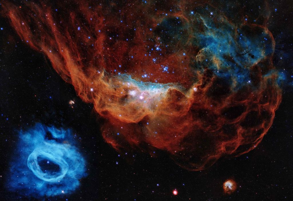 Osupljivi posnetki zvezdne valilnice ob 30. rojstnem dnevu vesoljskega teleskopa Hubble